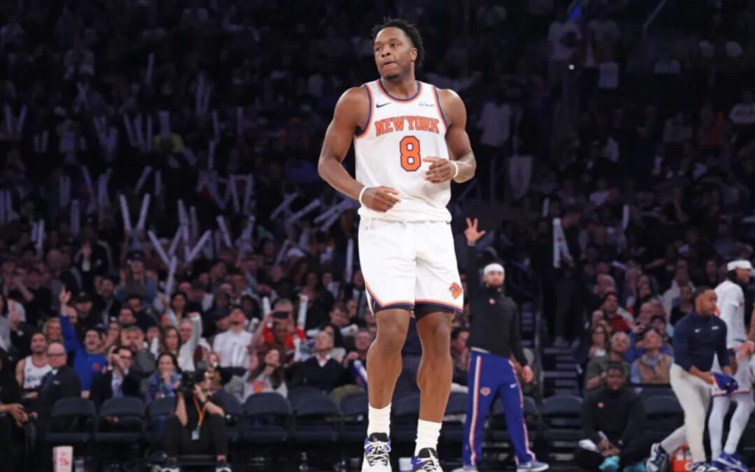 OG Anunoby exits with left ankle injury in Knicks latest concern