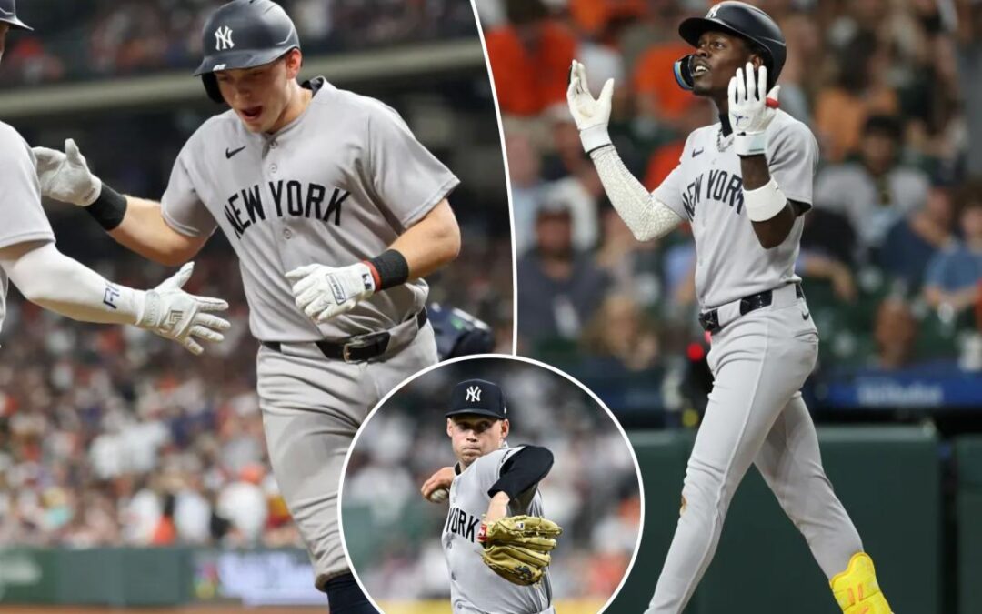Yankees demolish Astros to take seventh straight win as Giancarlo Stanton exits with injury