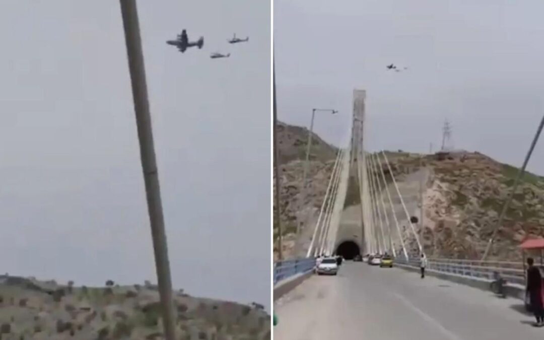 US military aircraft spotted flying over Iran as crew hunts for missing fighter pilot