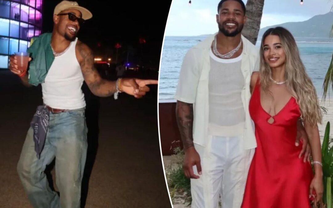 Sterling Shepard appears at Stagecoach after engagement called off