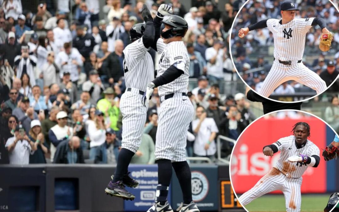 Yankees offer a familiar feeling with home opening romp over Marlins