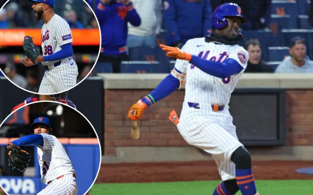 Mets use late-inning magic for chilly walk-off win over Diamondbacks
