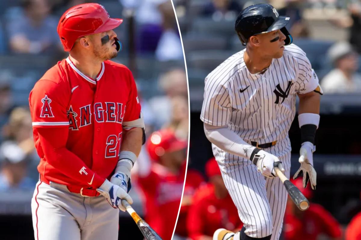 Mike Trout and Aaron Judge put on an ‘unreal’ power show