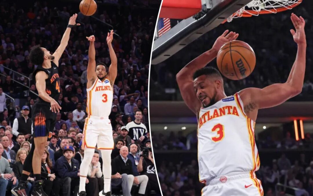 Hawks’ CJ McCollum revelling in the boos as Garden’s latest villian