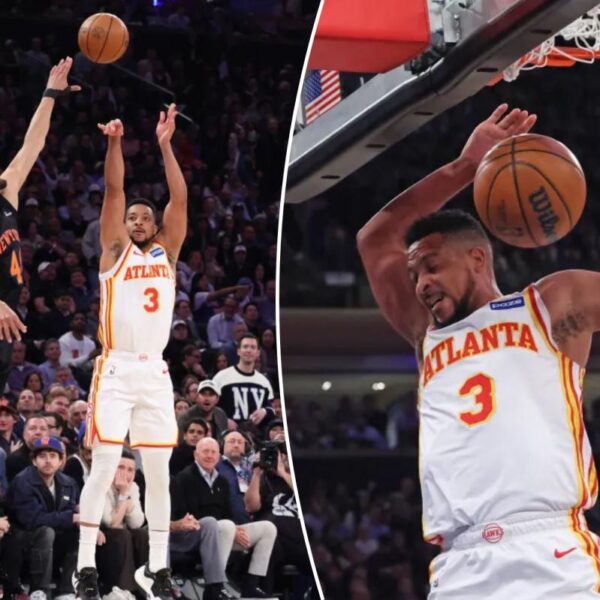 Hawks’ CJ McCollum revelling in the boos as Garden’s latest villian