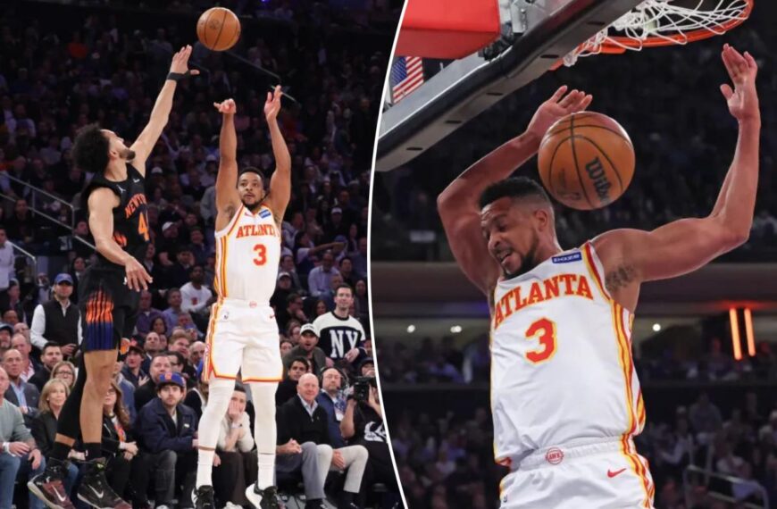 Hawks’ CJ McCollum revelling in the boos as Garden’s latest villian
