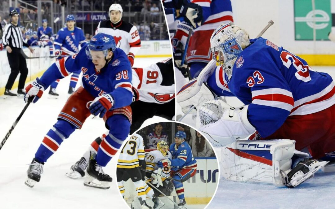 These four Rangers making most of opportunity to carve spot early in NHL careers
