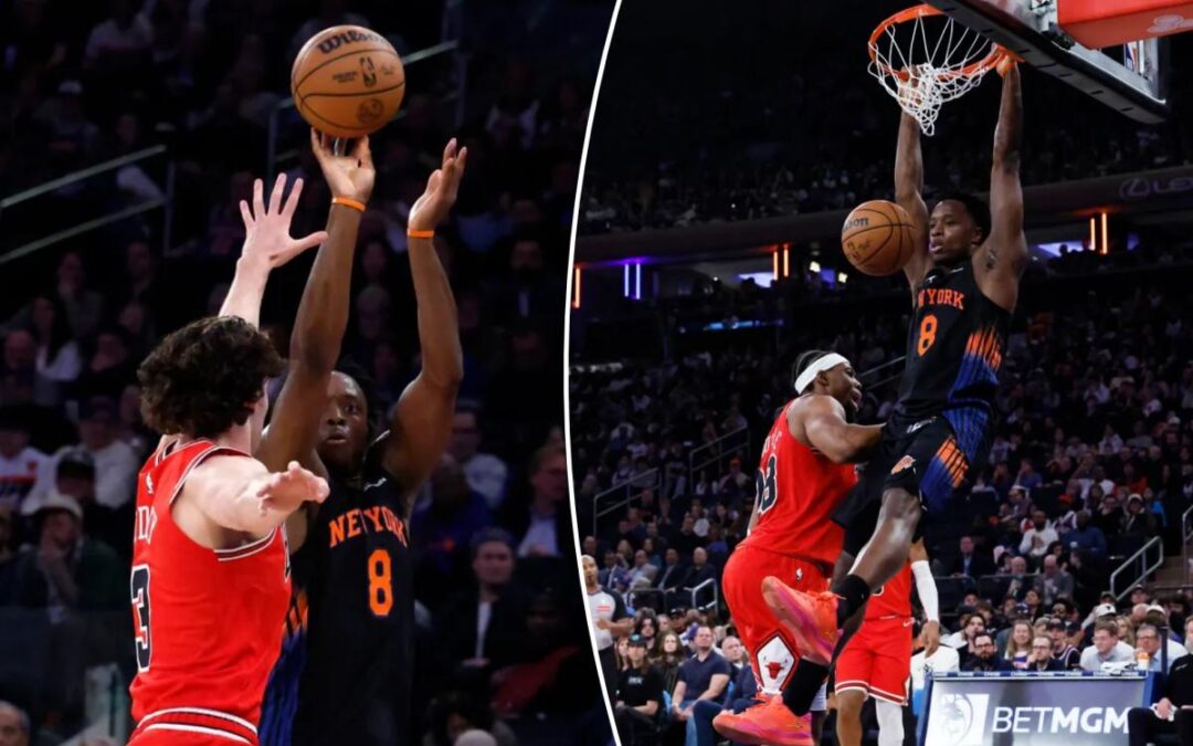 OG Anunoby ‘starting to understand’ his aggressiveness is key to Knicks’ playoff ceiling