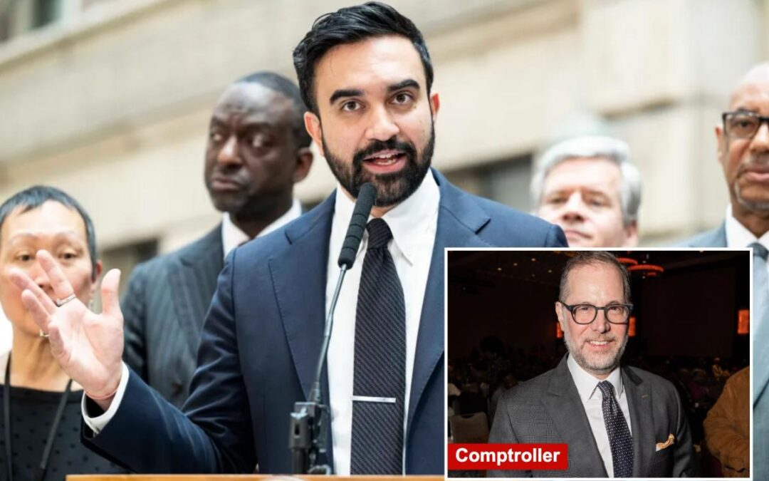 Zohran Mamdani’s grand plan to raid NYC’s rainy day fund could be blocked as comptroller makes move