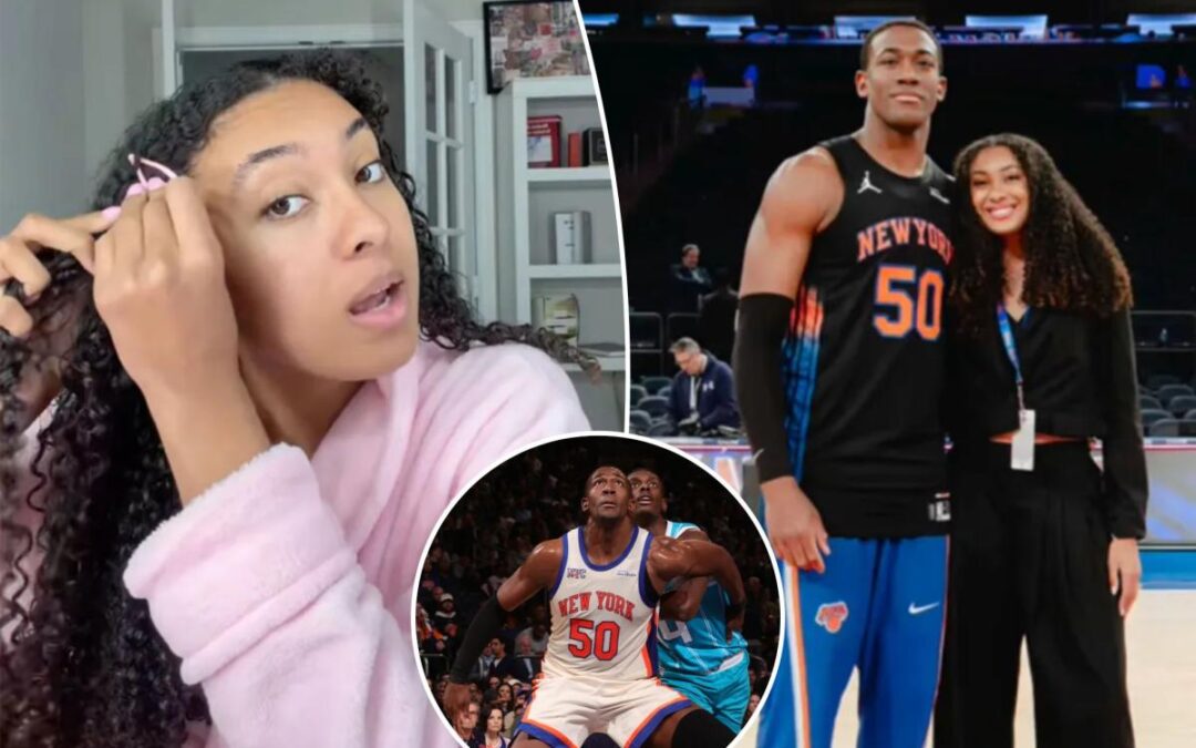 Knicks WAG can’t make it to playoff series because of her own sports career