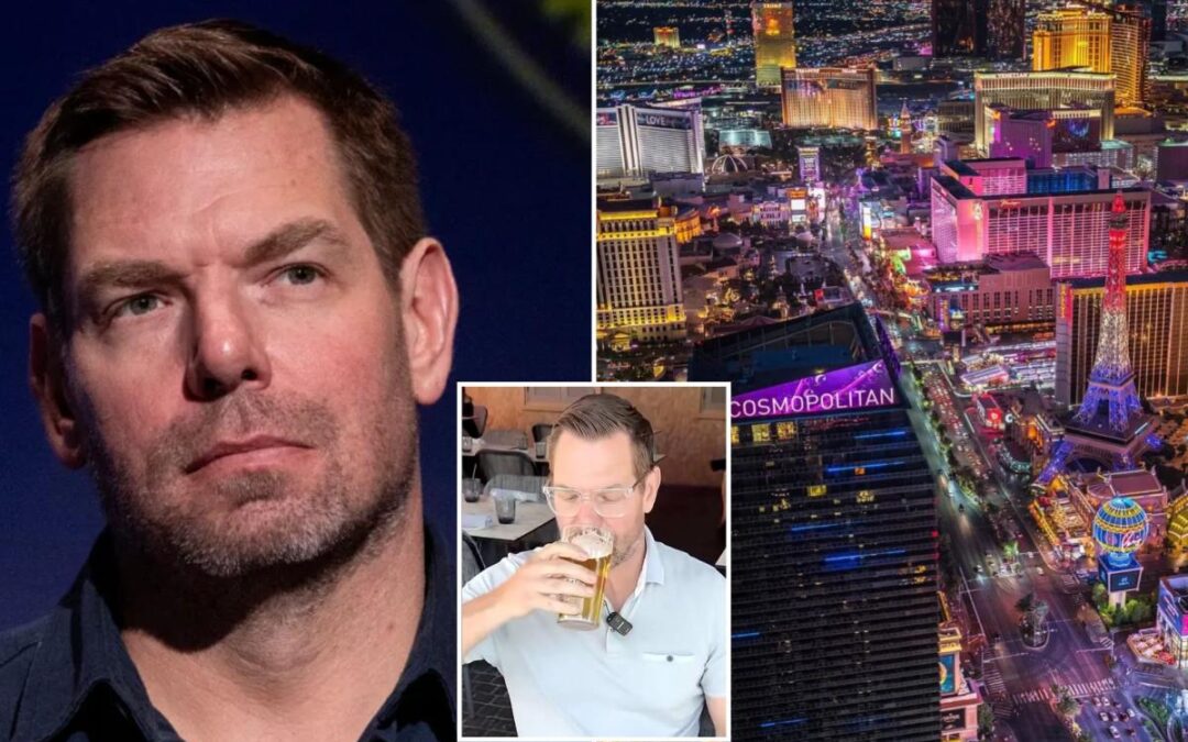 Eric Swalwell billed 100+ booze deliveries to campaign — including Vegas bender