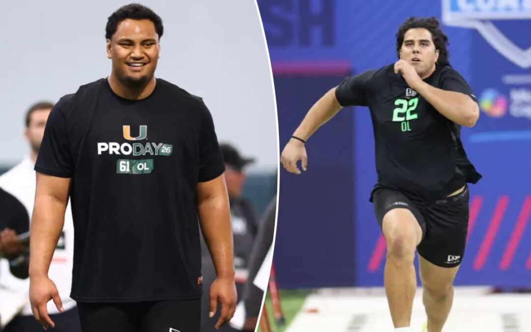 2026 NFL Draft Odds: Francis Mauigoa, Spencer Fano dueling to be first offensive lineman taken