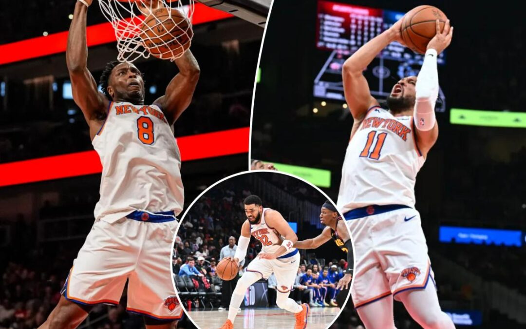 Jalen Brunson’s late-game brilliance delivers win over Hawks as Knicks survive near buzzer-beater