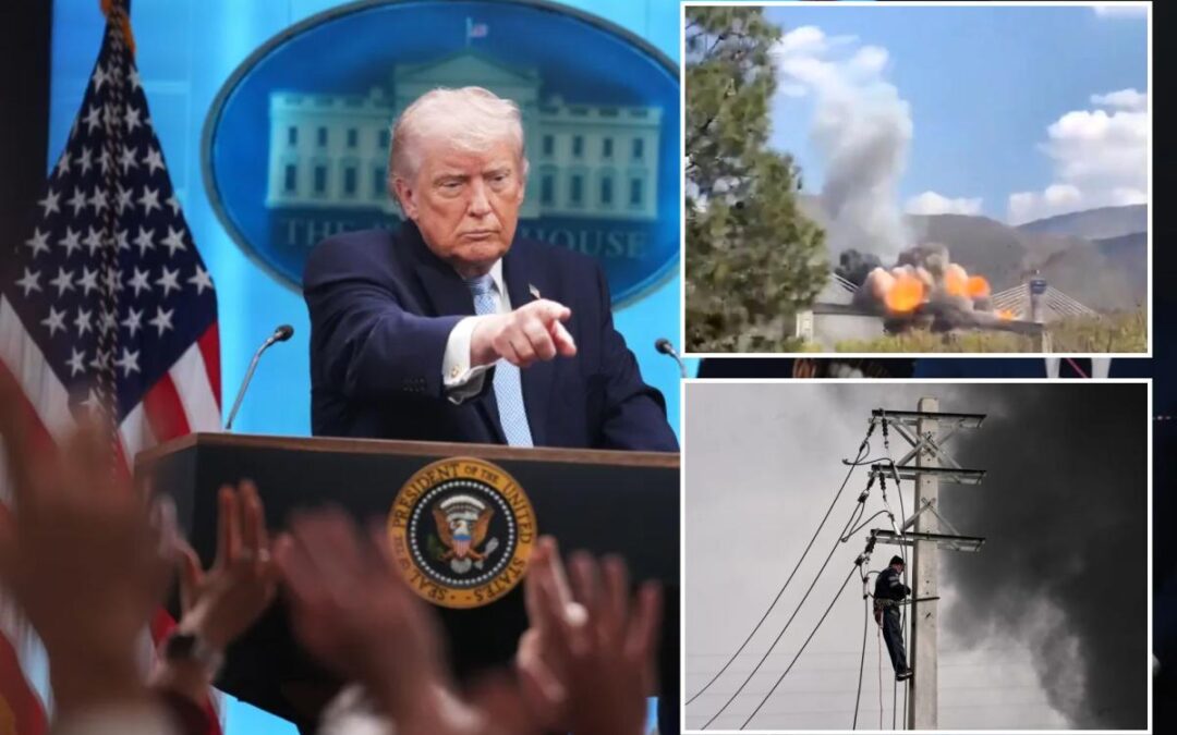 Trump unconcerned about legality of Iran bridge, power strikes as anti-regime protesters ‘want us to keep bombing’
