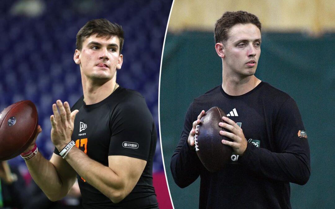 2026 NFL Draft odds: Betting projections for quarterbacks Ty Simpson, Carson Beck