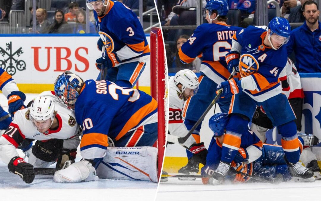 Islanders on brink of full collapse after suffering catastrophic loss to Senators