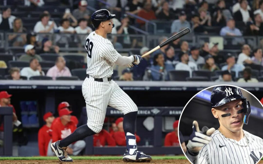 Red-hot Aaron Judge passes legend in Yankees record book with two-homer night