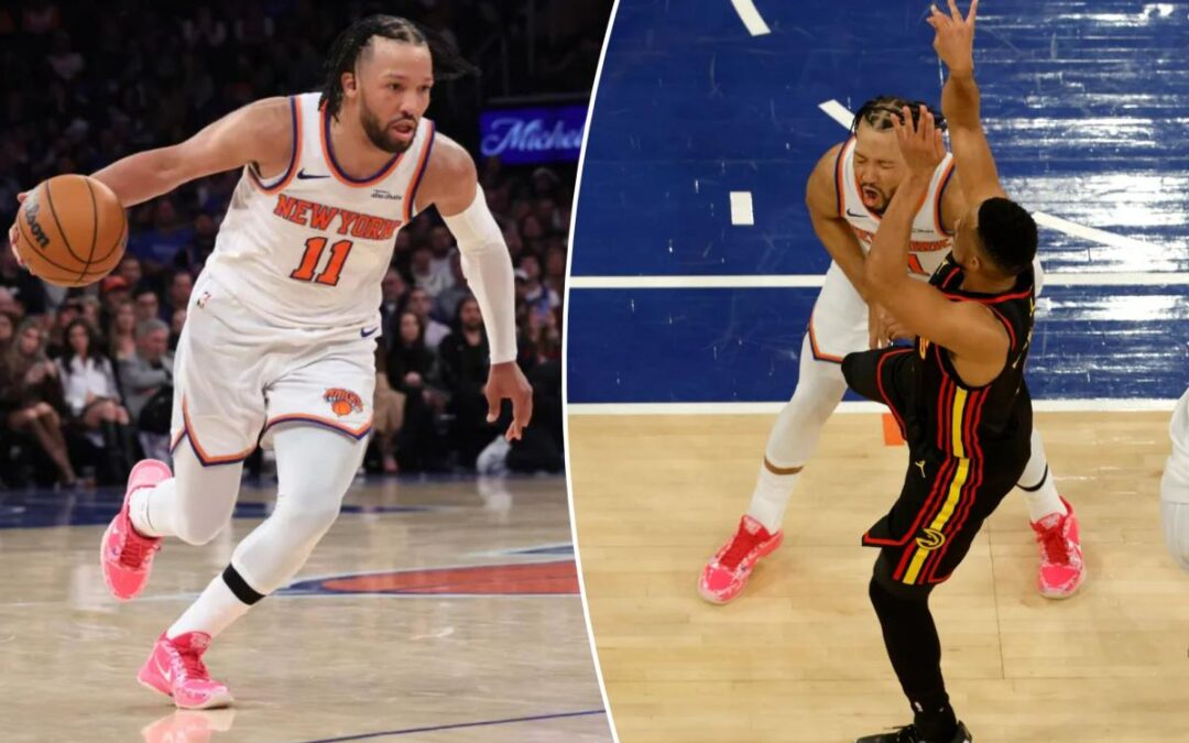 Knicks’ Jalen Brunson tight lipped about CJ McCollum’s ‘Broadway show’ injury jab