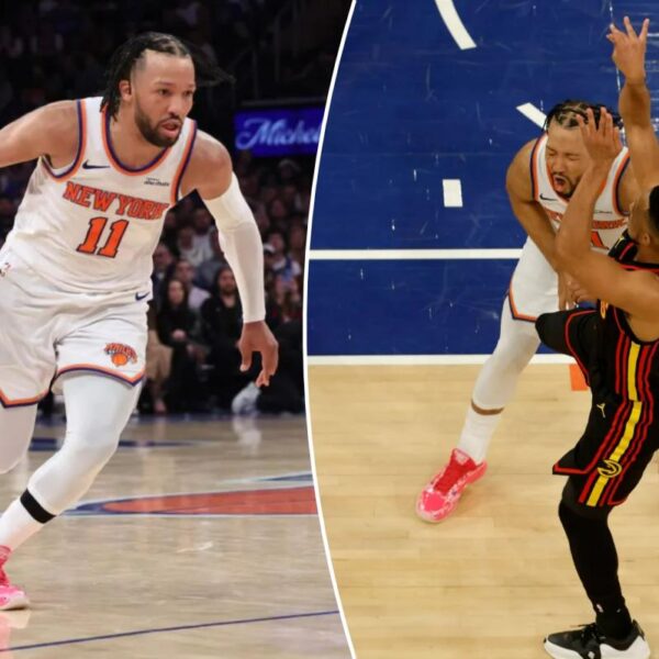 Knicks’ Jalen Brunson tight lipped about CJ McCollum’s ‘Broadway show’ injury jab