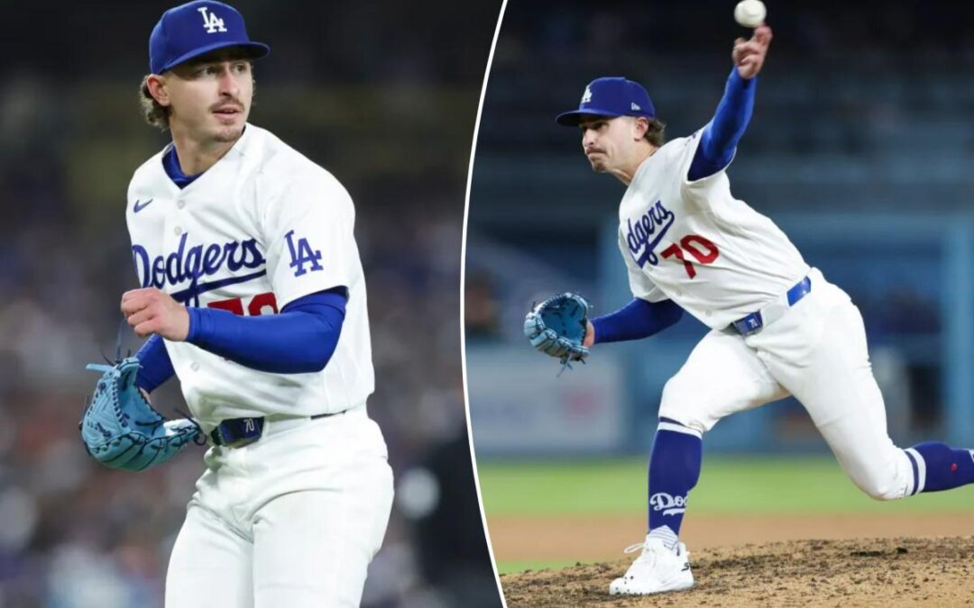 Justin Wrobleski flirts with shutout as Dodgers mow down slumping Mets