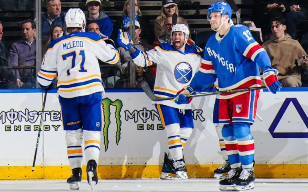 Rangers falter late to fall to Sabres to end good homestand on sour note