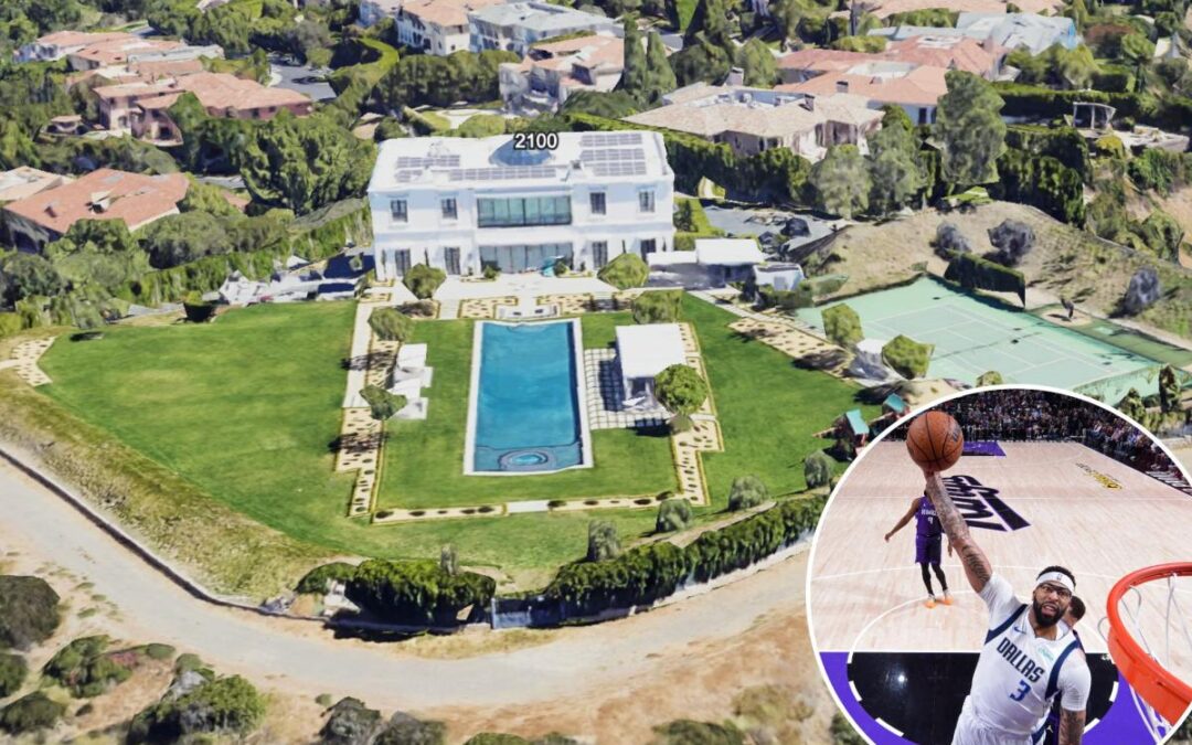 Former Los Angeles Laker Anthony Davis in contract to sell $40M Bel Air mansion