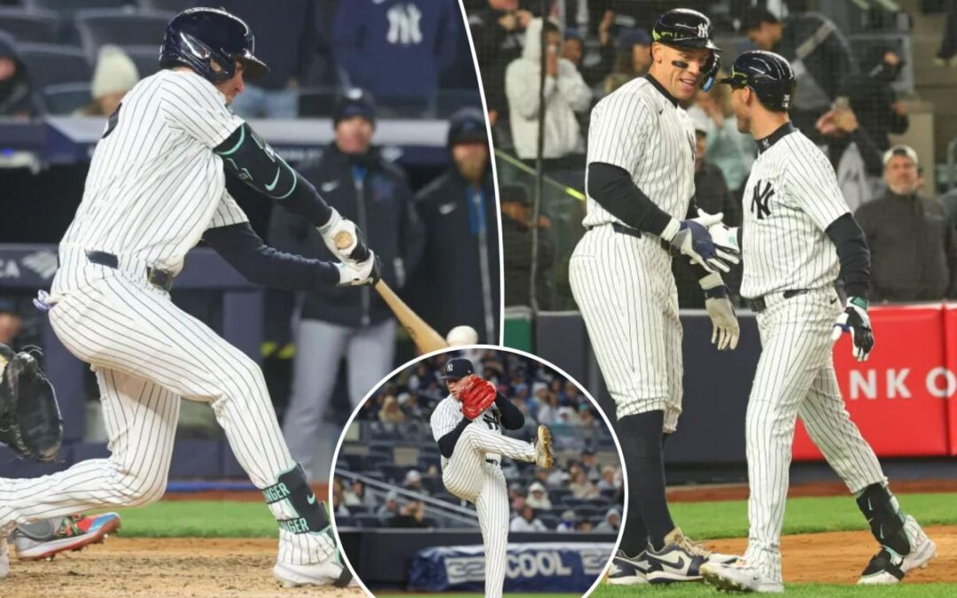 Yankees’ diverse lineup makes up for first pitching slip in wild win over Marlins