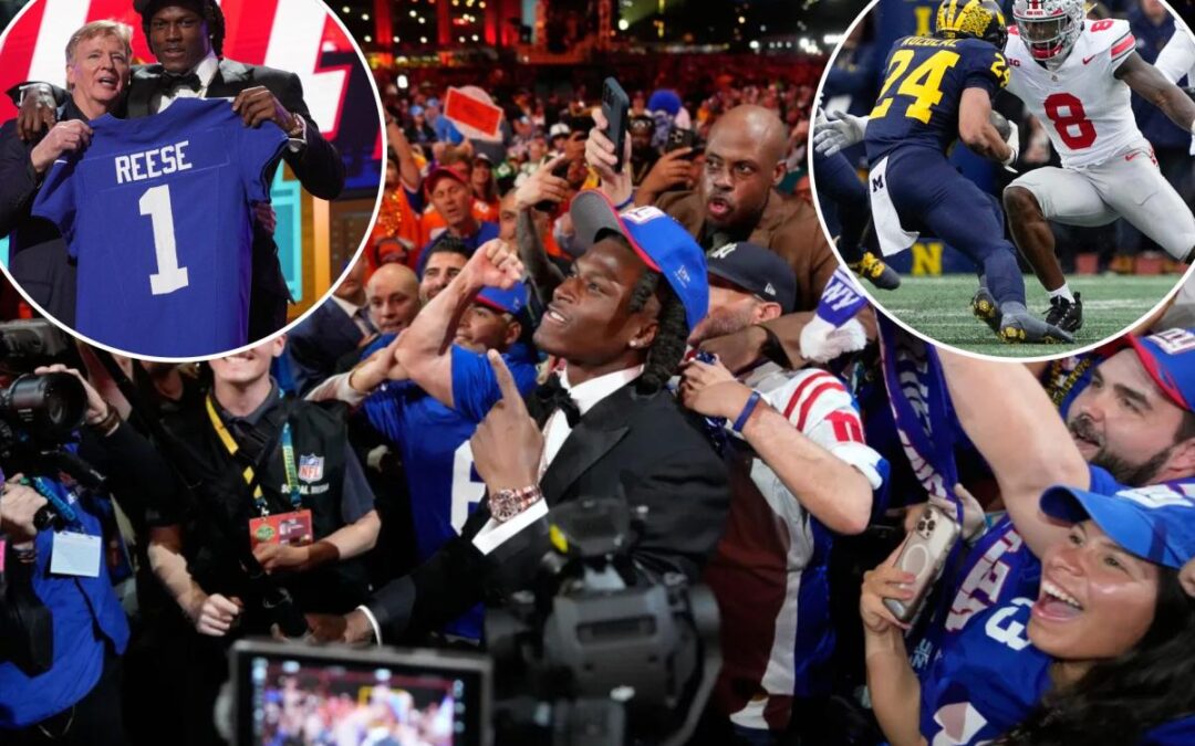 Giants surprisingly go Arvell Reese with No. 5 pick in 2026 NFL Draft
