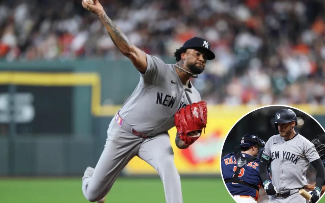 Luis Gil struggles as Yankees end eight-game winning streak with stinker versus Astros