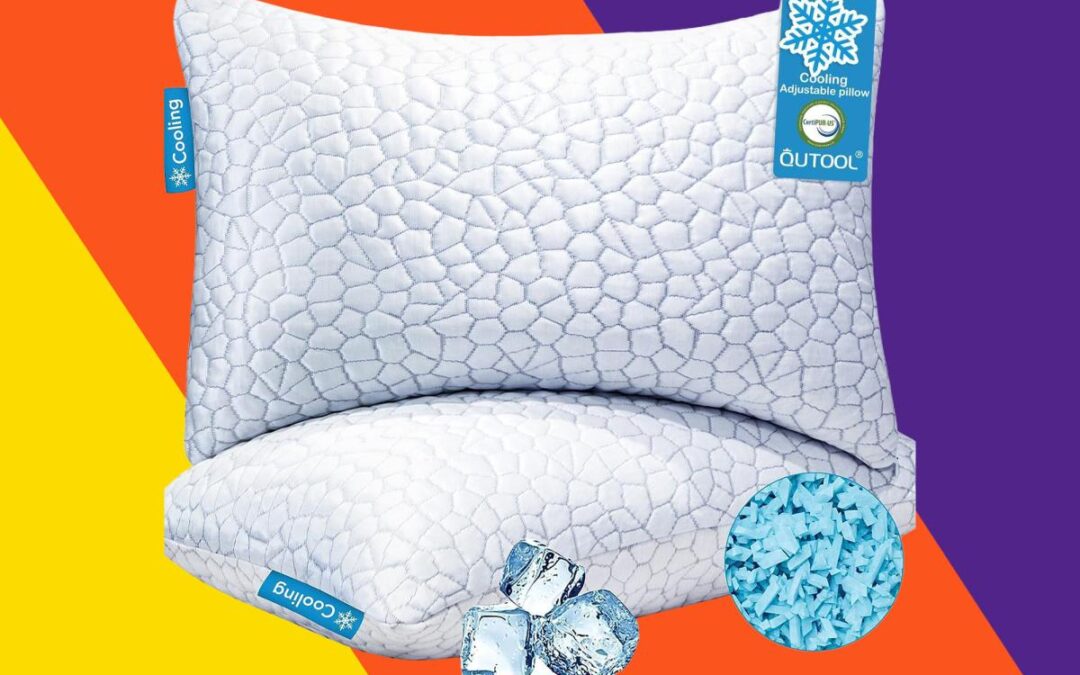 Hot sleepers rejoice! This 33% off cooling pillow has over 21,000 reviews