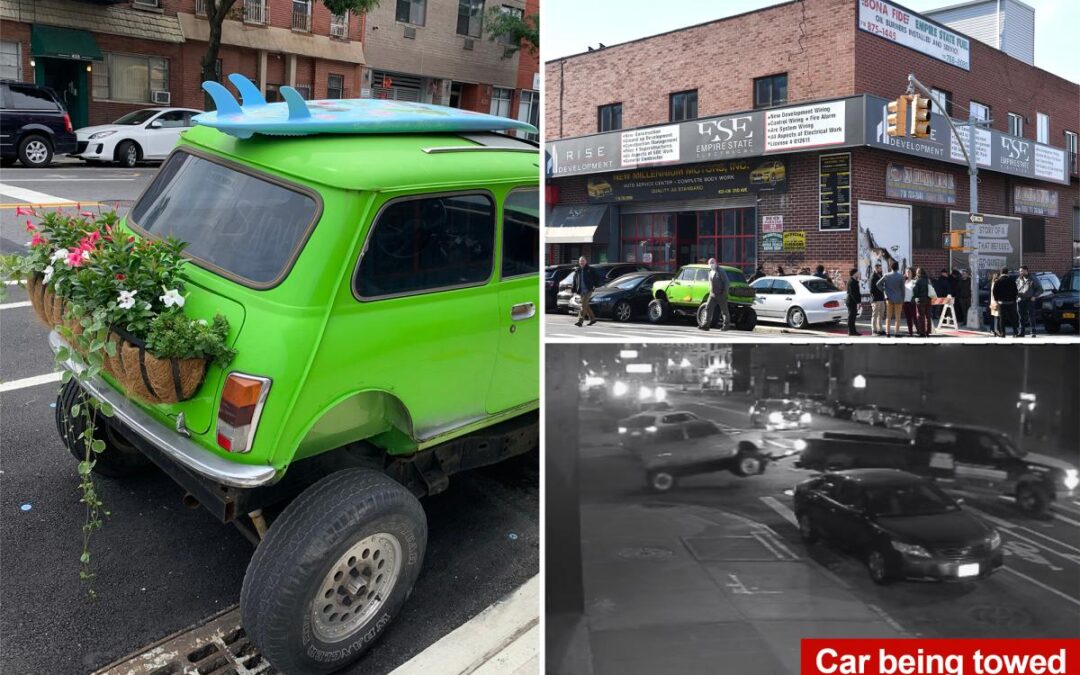 NYC tows auto shop’s adorable ‘monster truck’ memorial and turns it to scrap metal