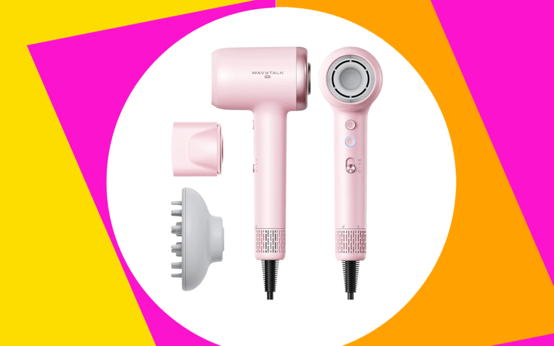 For the curly girls: This top-rated Wavytalk blow dryer and diffuser is less than $100