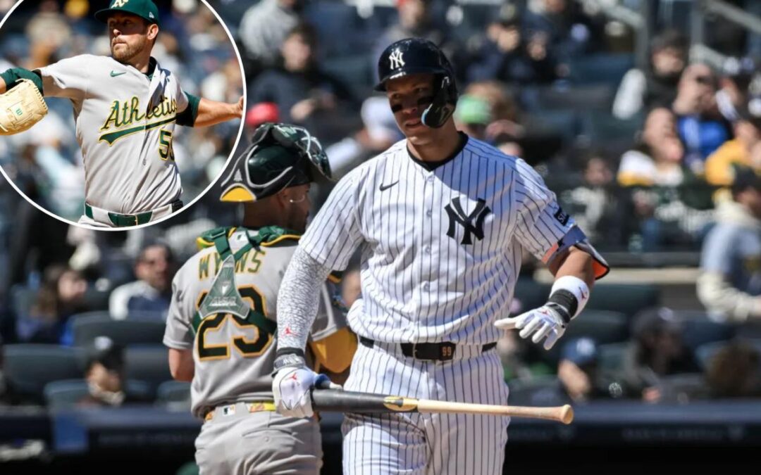 Yankees get one measly hit as they drop series to Athletics
