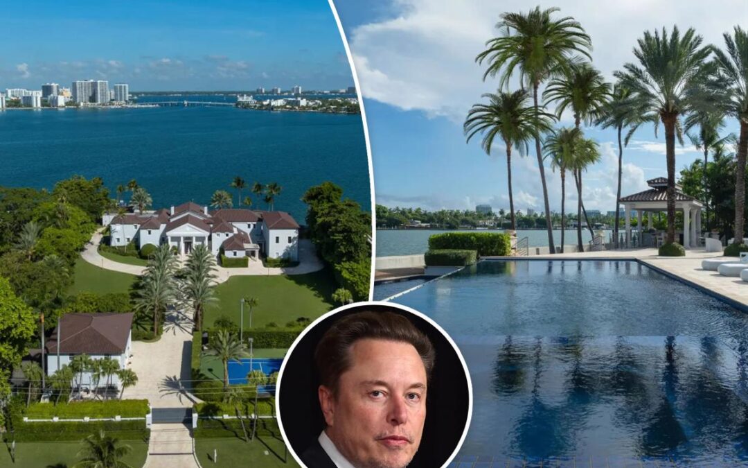 Rumors swirl among Miami brokers that Elon Musk toured this $300M under-construction mansion