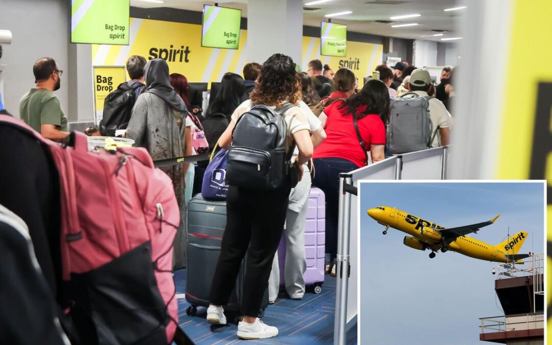 Spirit Airlines shutdown sparks pandemonium at LAX as flyers left stranded: ‘Crazy’