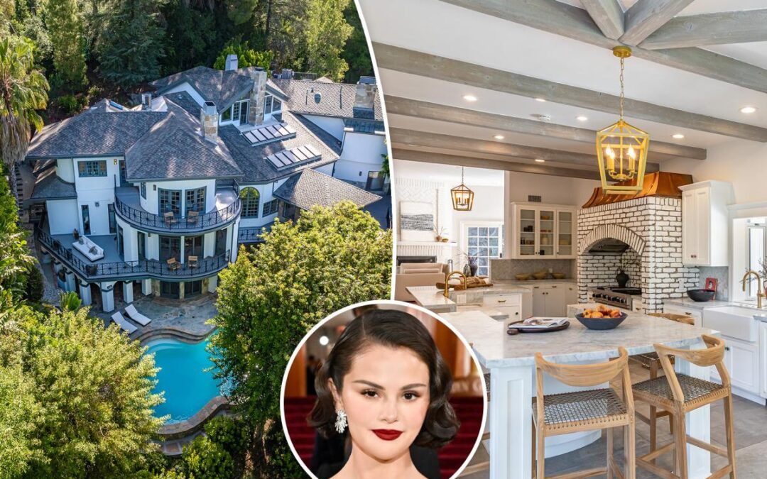Selena Gomez wants $6.49M for her LA home with a ‘glam room’ and ties to Tom Petty