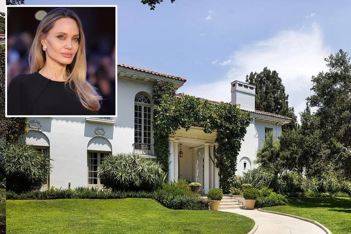 Angelina Jolie lists her iconic Los Angeles estate for $30M — as rumors swirl she’s set to quit US for good