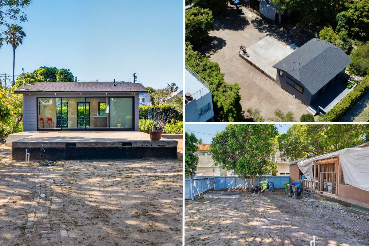 For just $2M, you could own this tiny box surrounded by dirt on the Venice Canals