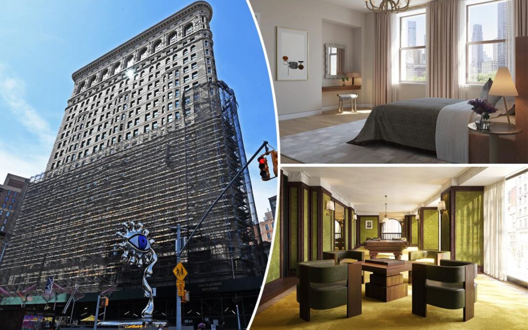 Another multimillion-dollar condo is selling at NYC’s famed Flatiron Building — as the highly anticipated conversion is nearly 33% sold
