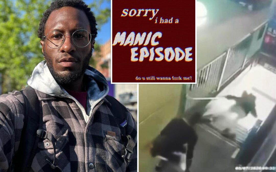 Accused killer NYC subway shover posted about ‘manic episode’ before string of unhinged busts