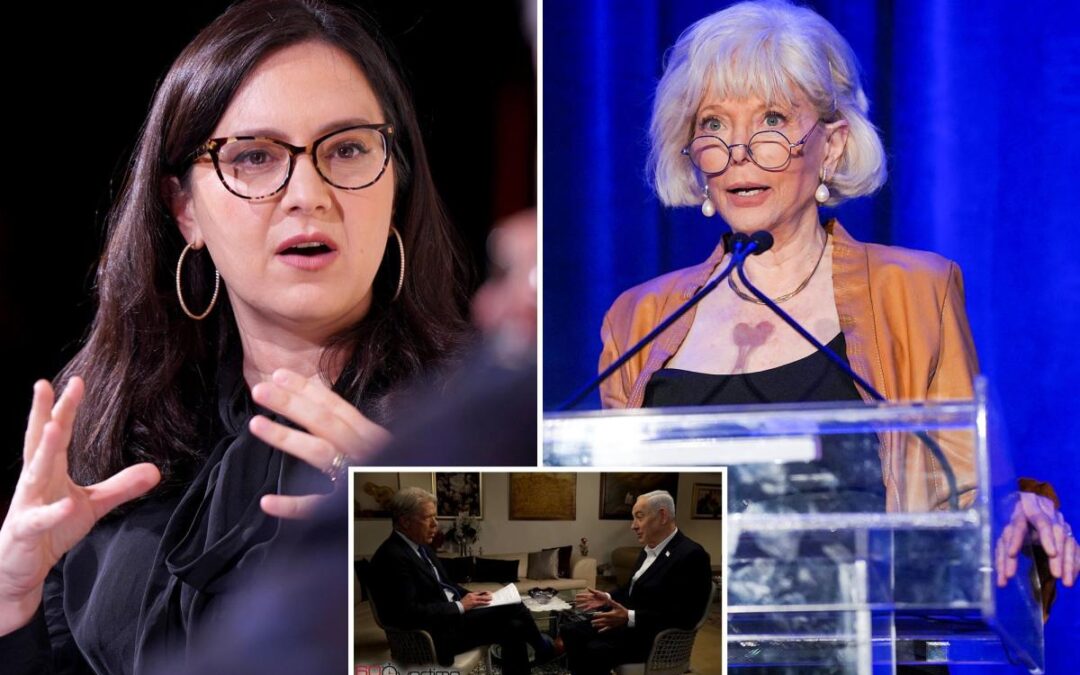 CBS News boss Bari Weiss blindsides ‘60 Minutes’ icon Lesley Stahl, hands Netanyahu interview to Major Garrett: report