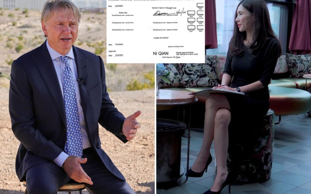 Divorcée accused of blackmailing billionaire Bucks owner Wesley Edens was bailed out by Chinese foreign agent