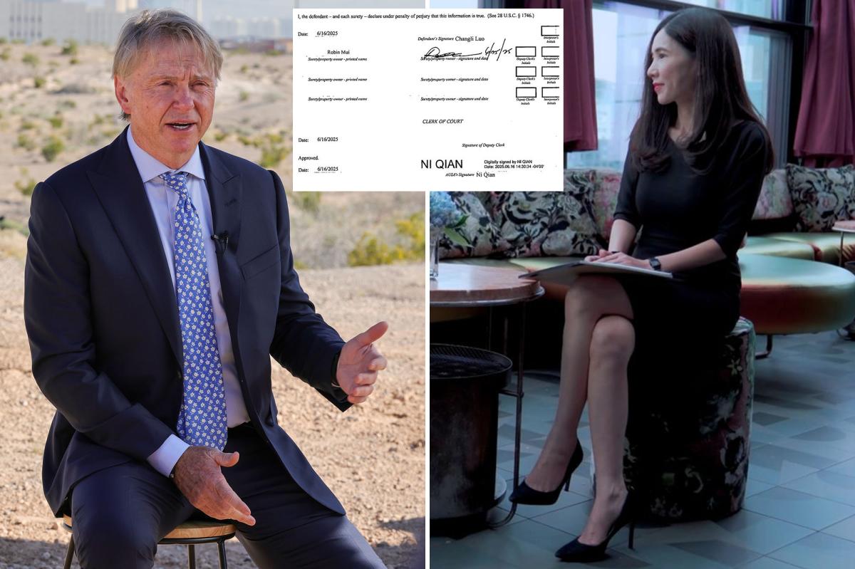 Divorcée accused of blackmailing billionaire Bucks owner Wesley Edens was bailed out by Chinese foreign agent