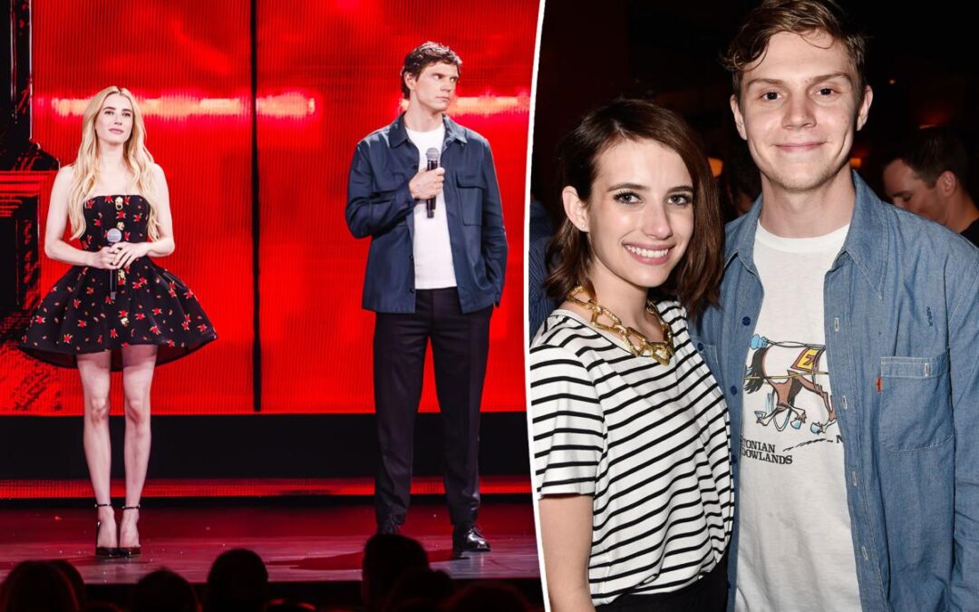 Emma Roberts and ex Evan Peters have tense onstage reunion years after domestic violence arrest
