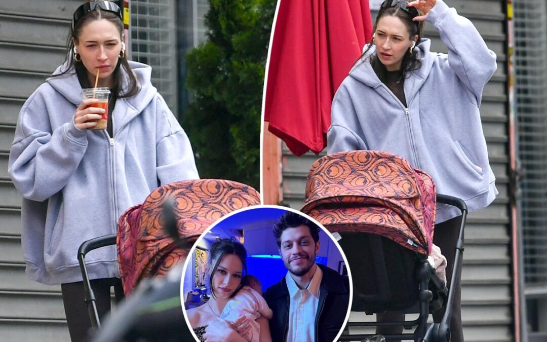 Pete Davidson’s ex Elsie Hewitt and infant daughter spotted for first time since shock split