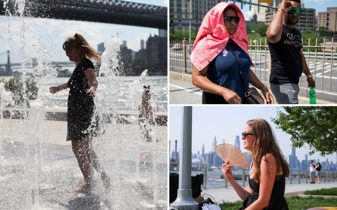 Hot town, summer in the city! Next week’s temps in NYC, region soar into a triple digit burn