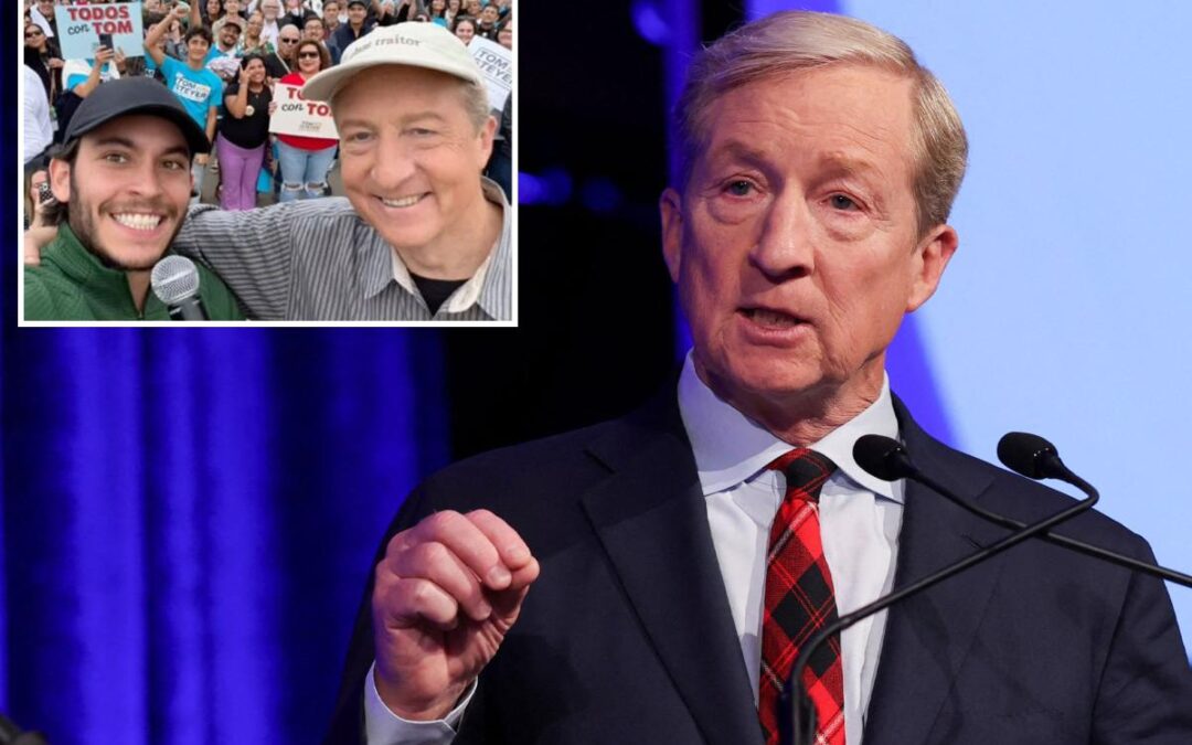 Shocking six-figure sum Tom Steyer paid to Latino influencer living outside California