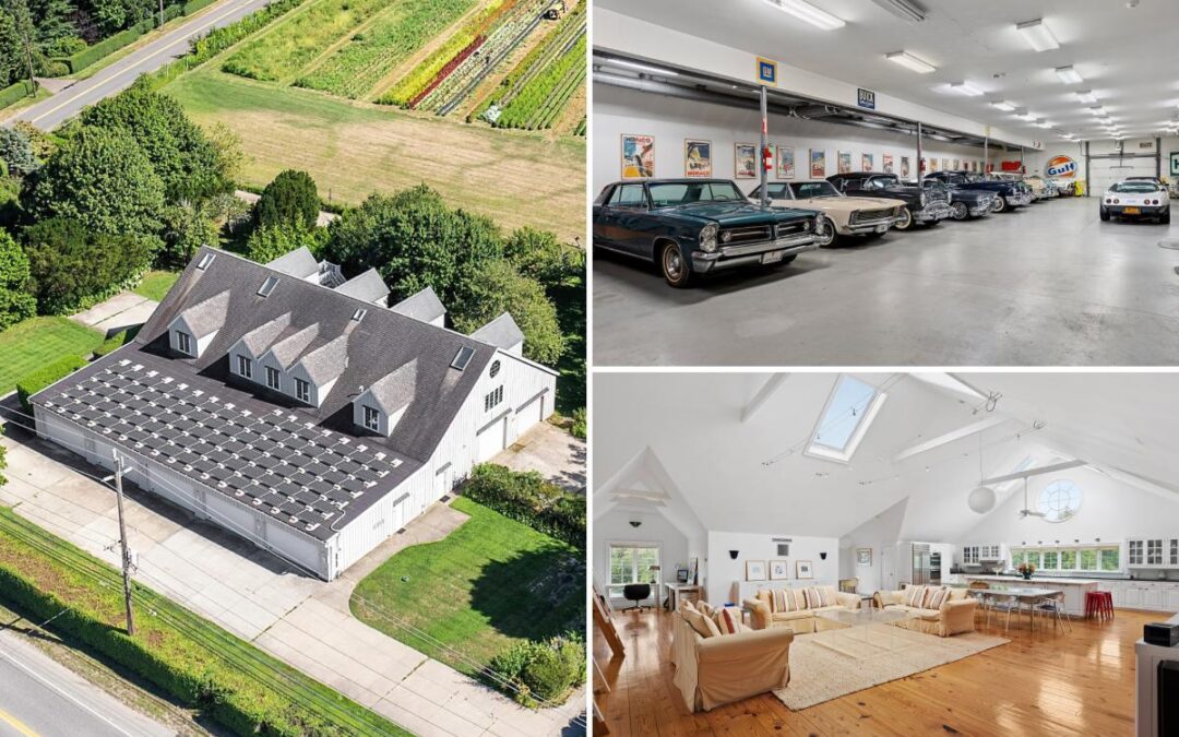 Long Island home features massive garage with space for 41 classic cars — all included in the $3.5M sale