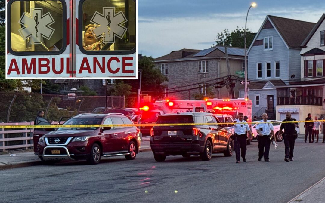 Two kids injured after gunfire shatters windshield of NYC mom’s car: cops