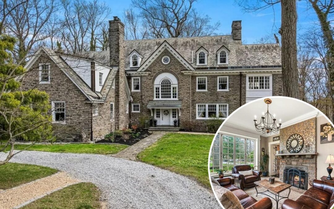 Untouched century-old neoclassical mansion hits the market in Pennsylvania for $2.2M